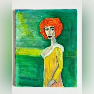 Handpainted original acrylic painting